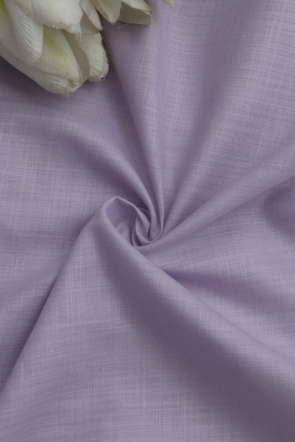 Purple Plain Linen Cotton Fabric ( 1 Mtr ) - Luxurion World