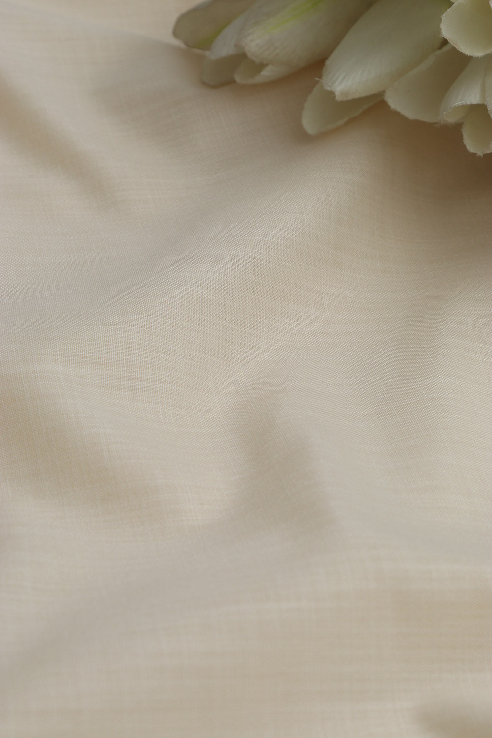 Soft and Stylish Pastel Plain Linen Cotton Fabric ( 1 Mtr ) - Luxurion World