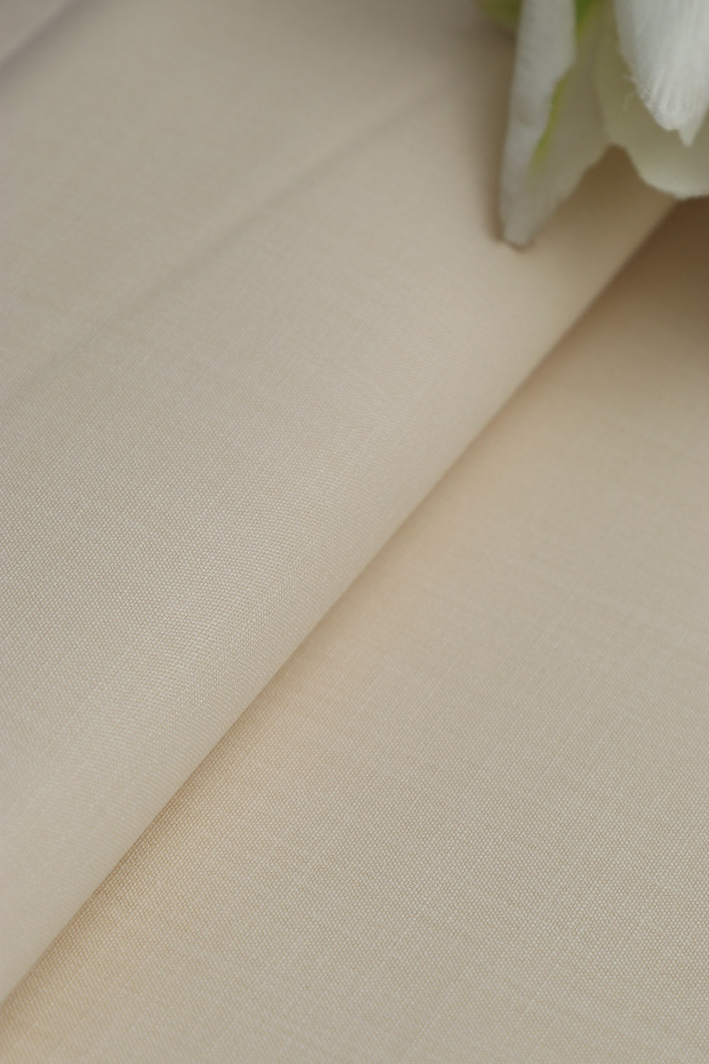 Soft and Stylish Pastel Plain Linen Cotton Fabric ( 1 Mtr ) - Luxurion World
