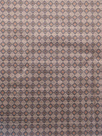 Stunning Grey Tussar Silk Fabric - Digital Print (1 Mtr) - Luxurion World