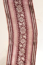 Pink Banarasi Handloom Vintage Pure Silk Border Lace ( 1 Mtr ) - Luxurion World