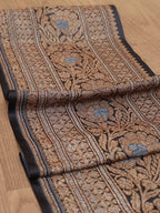 Black Banarasi Silk Lace ( 4 Mtr ) - Luxurion World