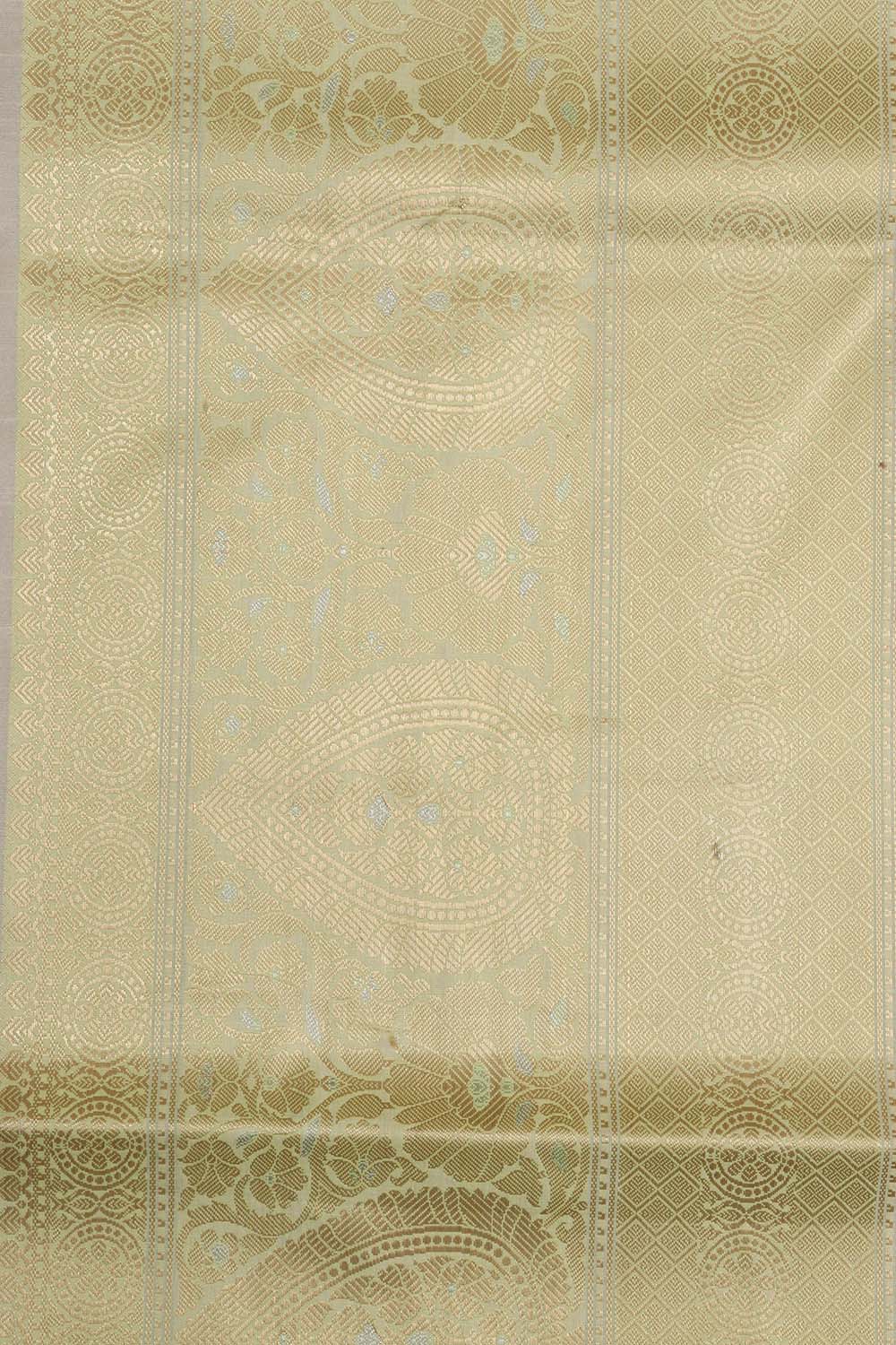 Dyeable Banarasi Silk Lace ( 0.75 Mtr ) - Luxurion World