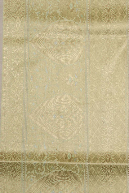 Dyeable Banarasi Silk Lace ( 0.75 Mtr ) - Luxurion World