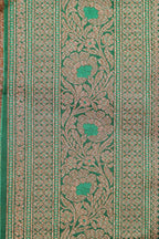 Green Banarasi Silk Lace ( 1 Mtr ) - Luxurion World