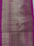 Pretty in Pink: Banarasi Silk Lace ( 1 Mtr ) - Luxurion World