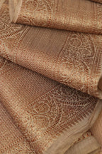 Elegant Pastel Banarasi Antique Zari Cotton Lace ( 1 Mtr ) - Luxurion World
