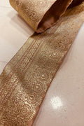 Pastel Pure Silk Vintage Banarasi Border Lace ( 1 Mtr ) - Luxurion World