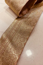 Pastel Pure Silk Vintage Banarasi Border Lace ( 1 Mtr ) - Luxurion World