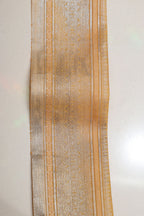Yellow Kanjeevaram Silk Lace ( 2.5 Mtr ) - Luxurion World