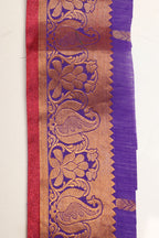 Purple Kanjeevaram Silk Lace ( 2.5 Mtr ) - Luxurion World