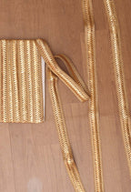 Golden Glam: 3 Meters of Trendy Lace for a Stunning Look - Luxurion World