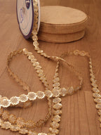 Golden Glamour: 9 Meters of Trendy Lace for a Stunning Look - Luxurion World