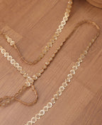 Golden Glamour: 9 Meters of Trendy Lace for a Stunning Look - Luxurion World