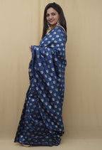 Stunning Blue Banarasi Silk Saree - Versatile Elegance for Every Event! - Luxurion World
