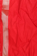 Stunning Red Banarasi Silk Saree - Elegant and Timeless - Luxurion World