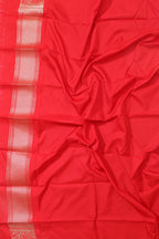 Stunning Red Banarasi Silk Saree - Perfect for Any Occasion - Luxurion World