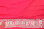 Stunning Pink Banarasi Silk Saree - Elegant and Timeless - Luxurion World