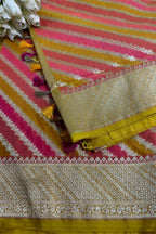 Elegant Multicolor Banarasi Silk Saree - Perfect for Any Occasion - Luxurion World