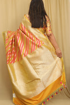 Elegant Multicolor Banarasi Silk Saree - Perfect for Any Occasion - Luxurion World