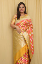 Elegant Multicolor Banarasi Silk Saree - Perfect for Any Occasion - Luxurion World