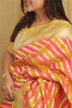 Elegant Multicolor Banarasi Silk Saree - Perfect for Any Occasion - Luxurion World
