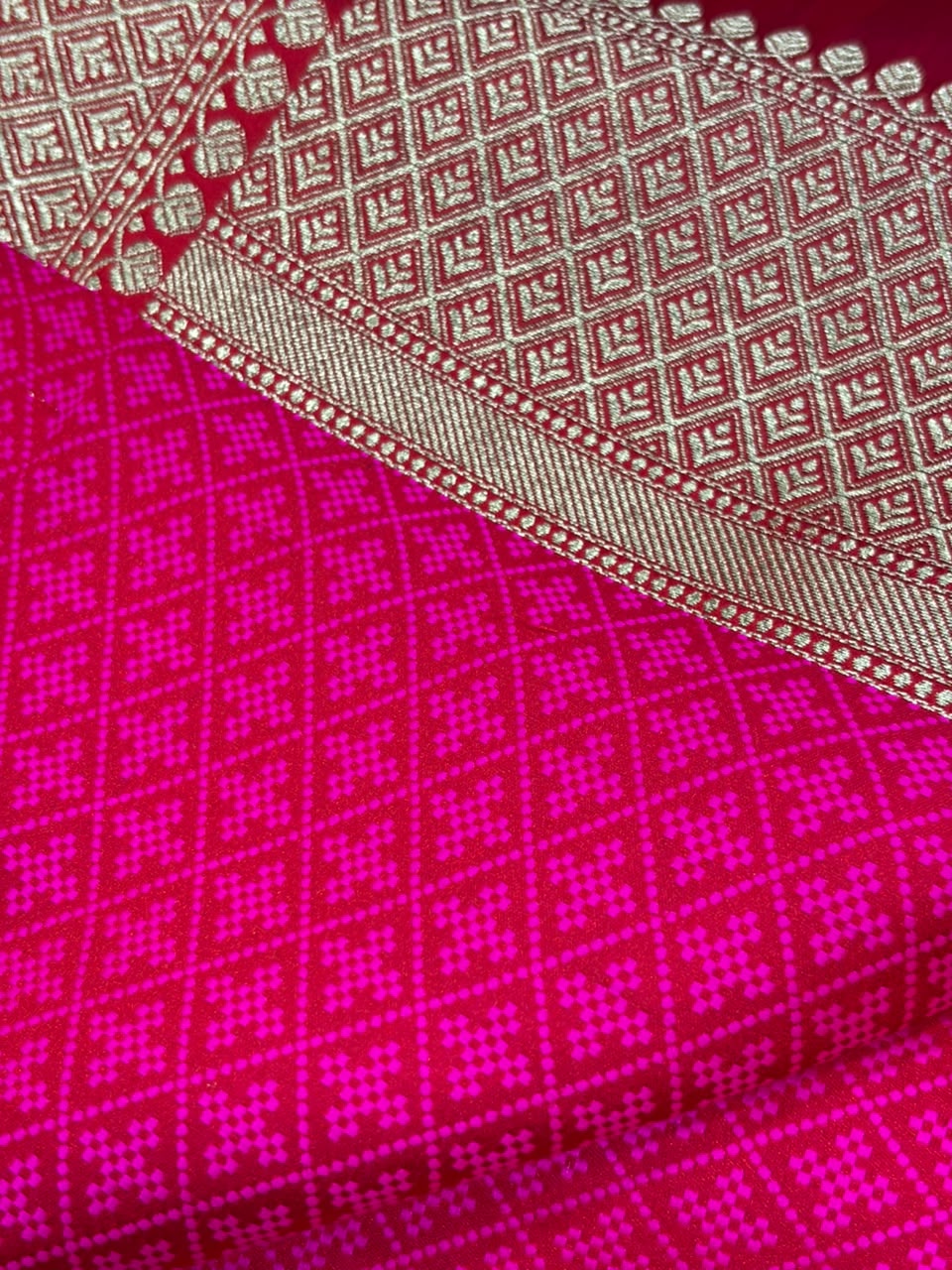 Multicolor Banarasi Mashru Silk Rangkat Design Saree