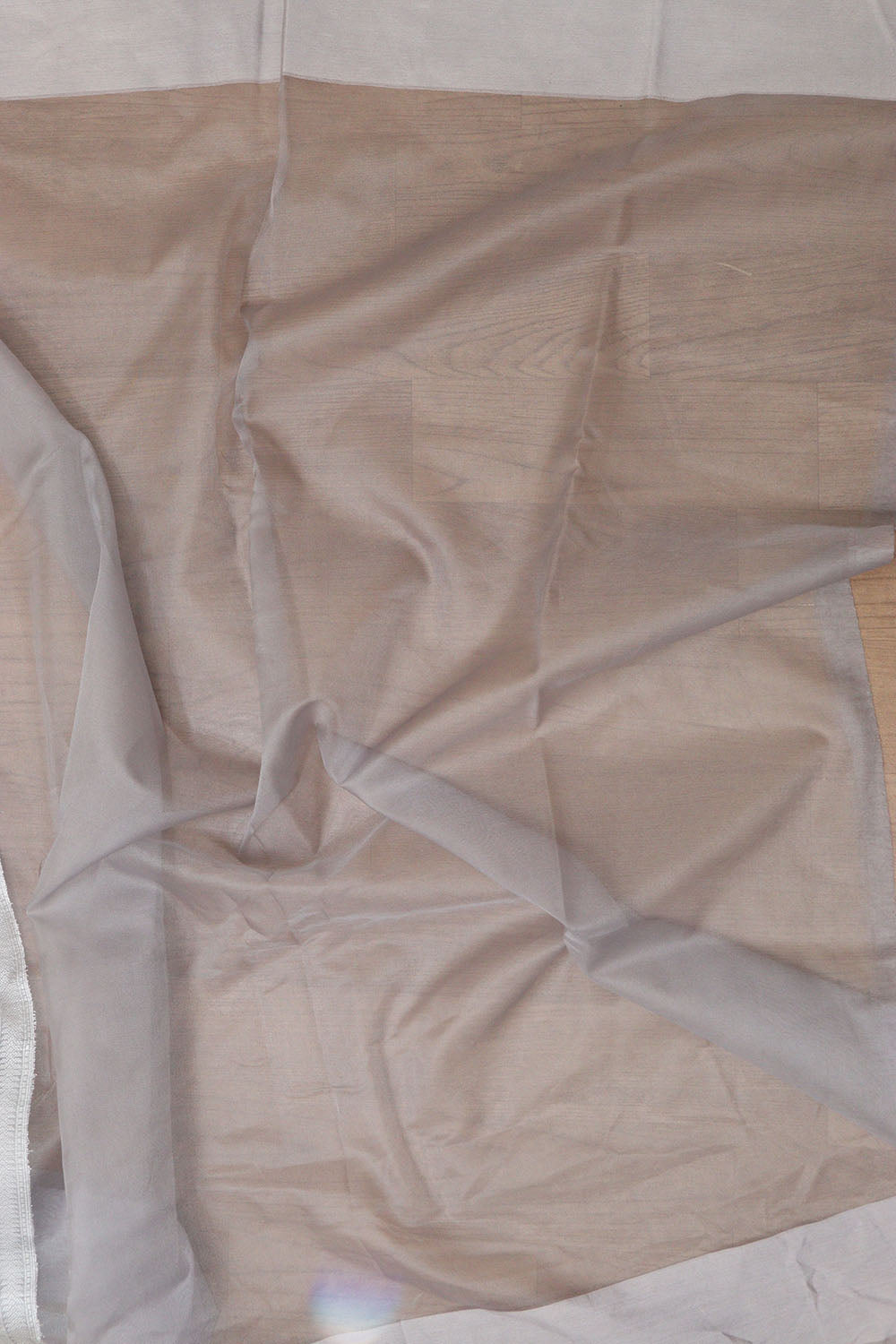 Elegant Grey Banarasi Organza Silk Sona Roopa Saree - Luxurion World