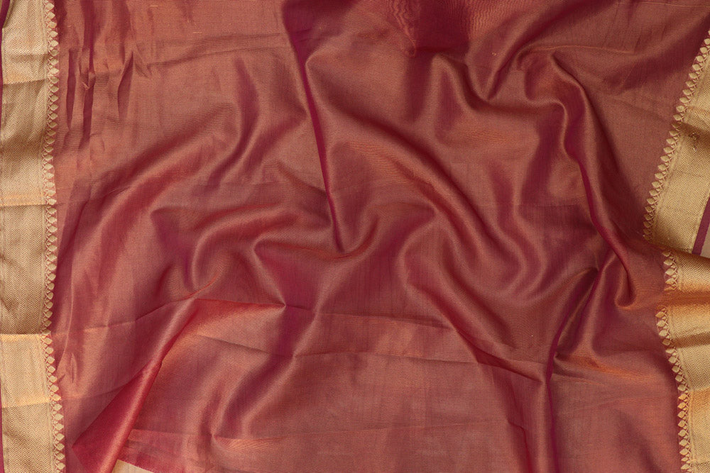 Purple Banarasi Tissue Saree: Elegant & Timeless - Luxurion World