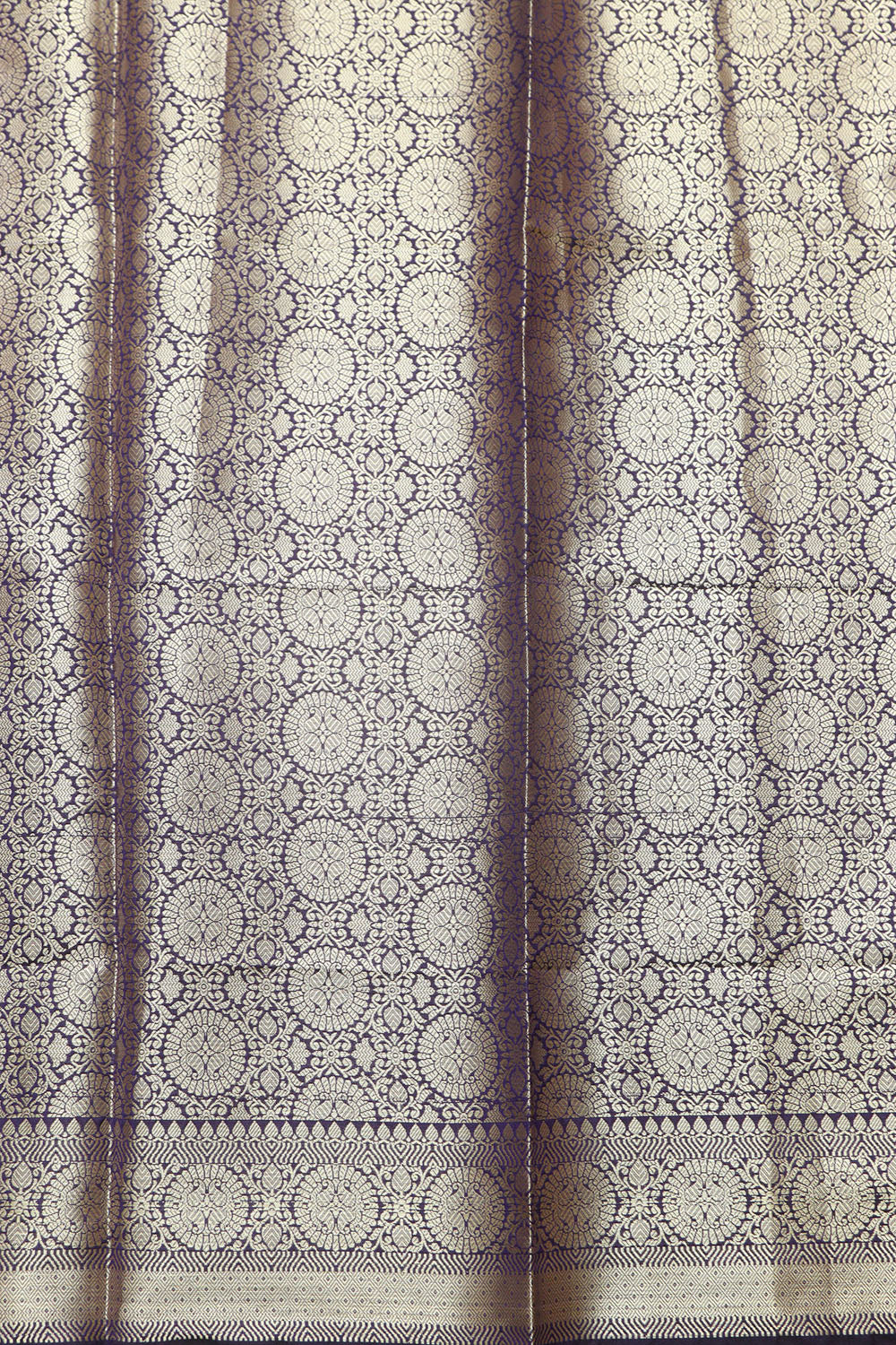 Royal Blue Banarasi Silk Saree - Classic Elegance - Luxurion World