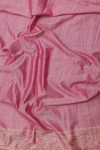 Stunning Pink Bhagalpur Silk Saree - Elegant and Timeless - Luxurion World