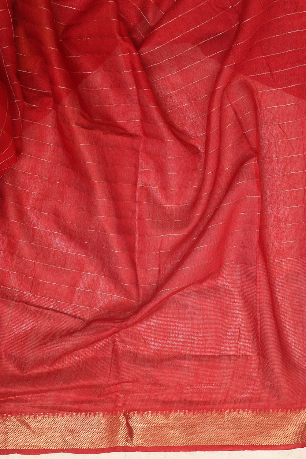 Yellow Bhagalpur Kota Mangalgiri Silk Kalamkari Print Design Saree - Luxurion World