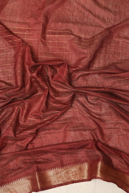 Elegant Black Bhagalpur Kota Mangalgiri Silk Kalamkari Print Design Saree - Luxurion World