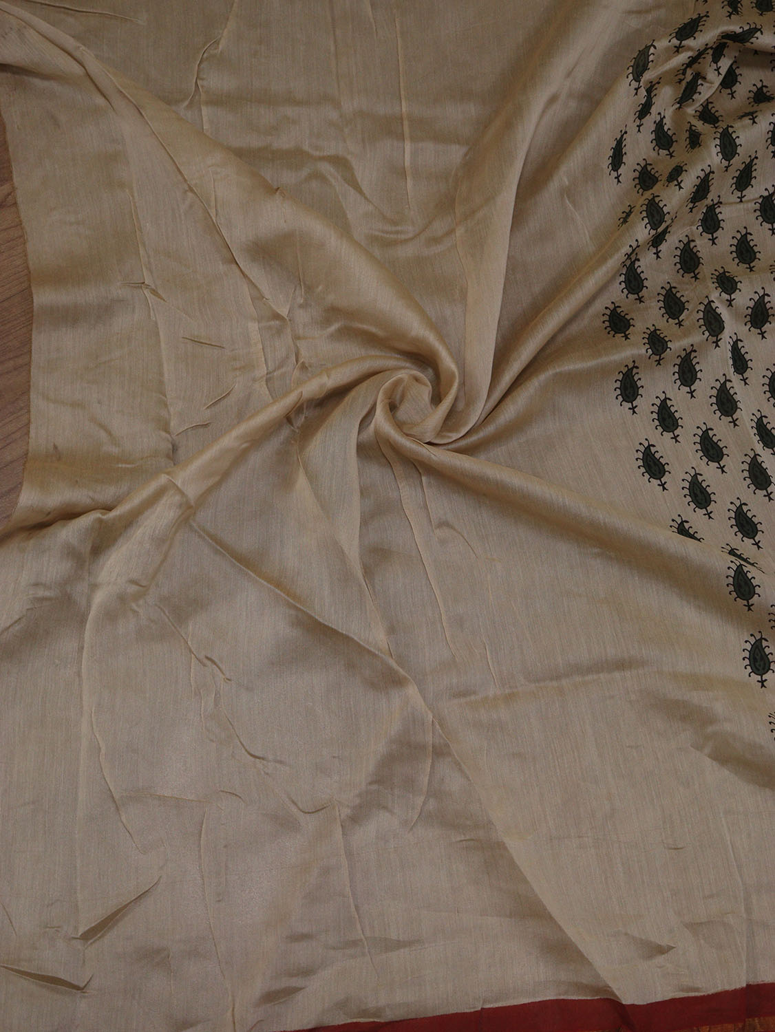 Multicolor Block Printed Chanderi Silk Saree - Perfect for Any Occasion! - Luxurion World