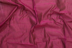 Purple Handloom Bengal Tussar Cotton Silver Zari Stripe Design Saree - Luxurion World