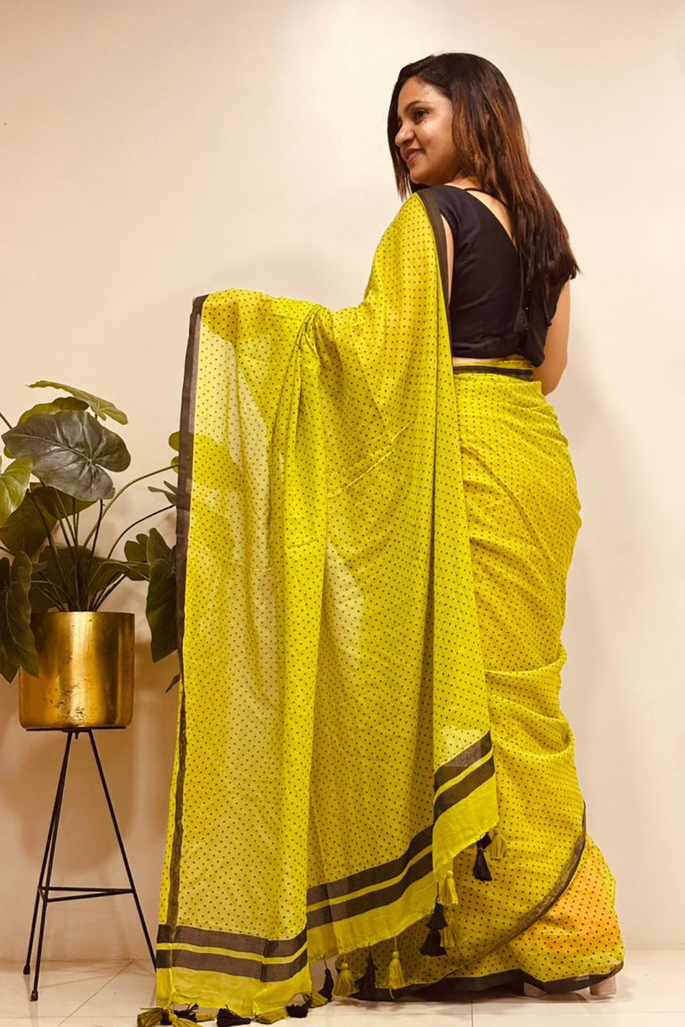 Green Bengal Mul Cotton Saree Everyday Elegant