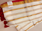 White Bengal Mul Cotton Saree Everyday Elegant