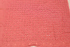 Pretty in Pink: Chikankari Hand Embroidered Georgette Saree - Luxurion World