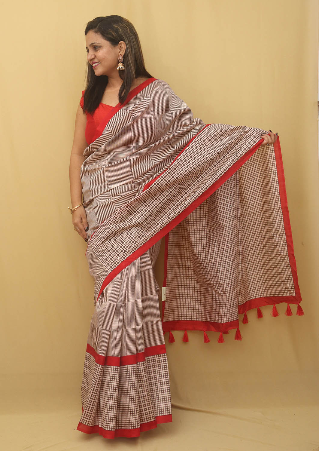 Pastel Digital Printed Silk Saree - Luxurion World