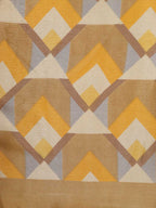 Yellow Digital Printed Silk Saree - Luxurion World