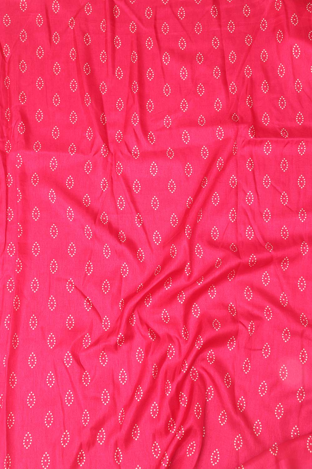 Pink Digital Printed Bandhani Design Silk Saree - Luxurion World