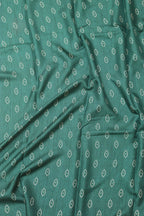 Green Digital Printed Bandhani Design Silk Saree - Luxurion World