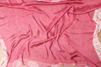1 Min Ready to Wear - Pink Crepe Saree with Digital Print - Luxurion World