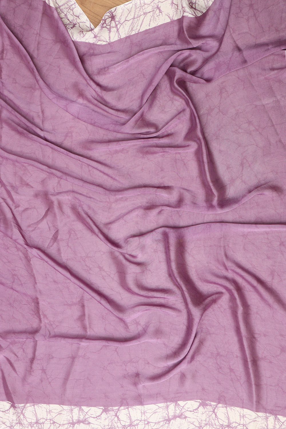 Stunning Purple Crepe Saree with Digital Print - Luxurion World