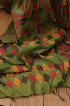 Exquisite Green Jamdani Tussar Silk Saree - Luxurion World