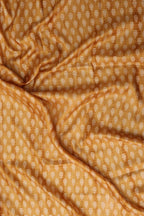Golden Glow: Block Printed Tussar Saree - Luxurion World