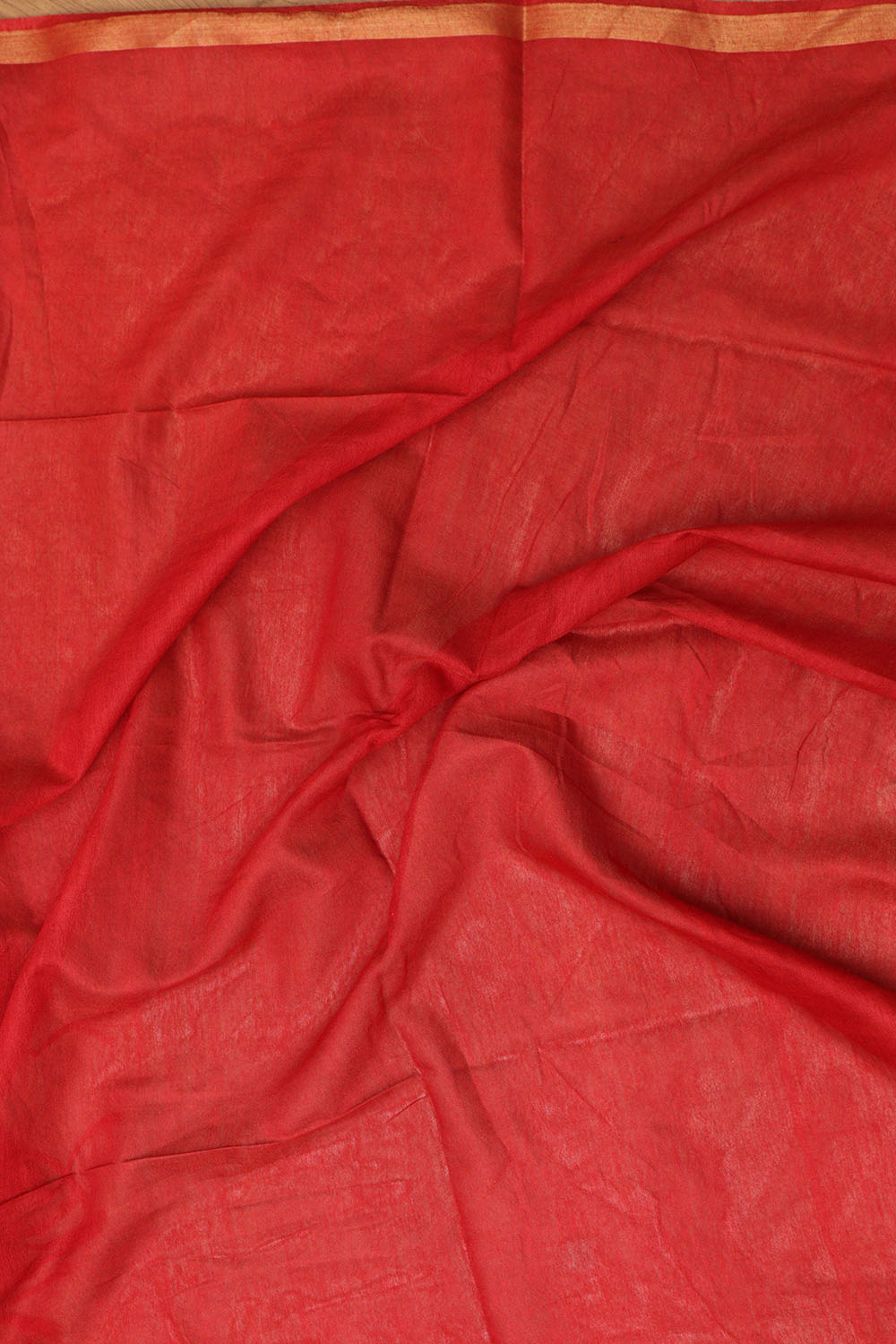 Vibrant Yellow Madhubani Cotton Silk Saree - Digital Print - Luxurion World