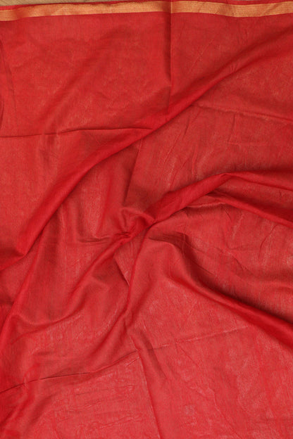 Vibrant Yellow Madhubani Cotton Silk Saree - Digital Print - Luxurion World