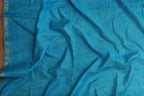 Blue Madhubani Digital Printed Cotton Silk Saree - Elegant Design - Luxurion World