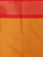 Orange And Red Paithani Cotton Silk Saree - Luxurion World